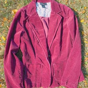 Style & Co Corduroy Blazer